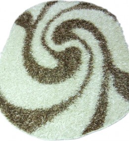 Високоворсний килим Art Lux 0061 cream